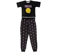 Nirvana Grunge Smile Pyjamas M Black