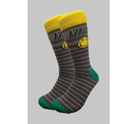 Nirvana Grunge Smile Stripes Ankle Socks