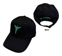 In Utero Band Logo Baseball Cap Nirvana Black One Size