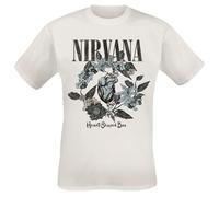 Nirvana Heart Shape Box Men T-Shirt White XL, 100% Cotton, Regular