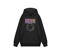 Nirvana Hoodie (Adult Black) in Black | Size: Medium Nirvana Black M
