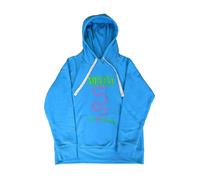 Nirvana Serve The Servants Neon Blue Small Hoodie