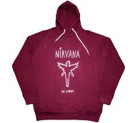 Nirvana Pullover Hoodie In Utero Outline Unisex Long Sleeves X-Large