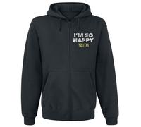 Nirvana I'm So Happy Hoodie Jacket black L