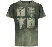 Nirvana In Utero Collage T-Shirt green L