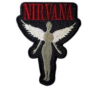 Rock Off officially licensed products Nirvana In Utero Cut-Out Woven Patch One Size
