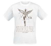 Nirvana In Utero T-shirt white S