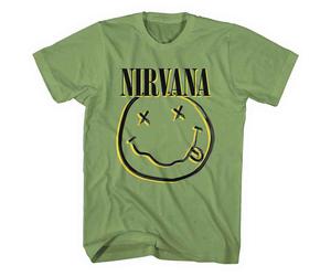 Nirvana Inverse Grunge Face T Shirt