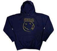 Nirvana Inverse Happy Face Official Hoodie Hooded Top