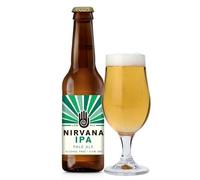 Nirvana - IPA Non Alcoholic Beers 0.5% ABV, 12 x 330ml - Gluten & Alcohol Free, Zesty Grapefruit Cascade Hops - International Beer Challenge 2025 Silver & World Beer Awards, Gold & Country Winner
