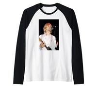 Nirvana Kurt Cobain At Reading Incesticide Era Sliver 1992 Raglan Baseball Tee