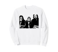 Nirvana Kurt Cobain Band Portrait By AJ Barratt Sweatshirt