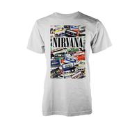 Nirvana Kurt Cobain Bleach Nevermind In Utero Official Unisex T-Shirt