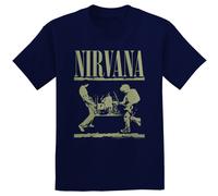Nirvana Kurt Cobain Stage Performance Official Unisex T-Shirt