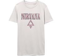Nirvana Ladies Slim Fit T-Shirt: Femme OFFICIAL NEW sand