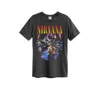 Nirvana - Live In New York Charcoal - T-Shirt Medium