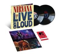Nirvana Live & Loud 2x Vinyl LP in Black Nirvana Black