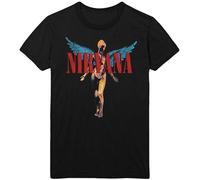 Nirvana Men's Angelic T-Shirt in Black | Size: Medium Nirvana Black M
