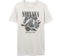 Nirvana Men's Heart Shaped Box T-Shirt in White | Size: Small Nirvana White S