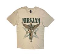 Nirvana Men's In Utero Angel Vintage T-Shirt in Light Sand | Size: XL Nirvana Light Sand XL