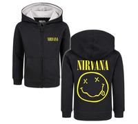 Nirvana Metal Kids - Logo Kids' hooded jackets black 6 Years