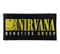 Nirvana Negative Creep Woven Patch One Size