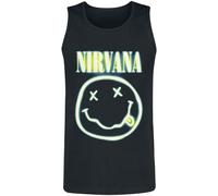 Nirvana Neon Logo Tanktop black 3XL