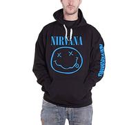 Nirvana - Nevermind Smile - Hoodie - black - M - 50% Cotton, 50% Polyester,Sweat M