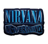 Rock Off officially licensed products Nirvana Nevermind Wavy Cut Out Woven Patch One Size