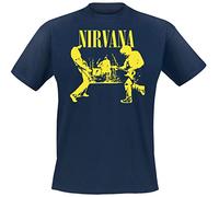 Nirvana NIRVTS05MN03 T-Shirt, Blue, Large