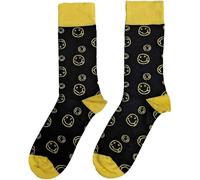 Nirvana Outline Grunge Faces Womens Ankle Socks One Size
