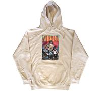 Nirvana Pullover Hoodie: Trapper Hat Mono Logo OFFICIAL NEW