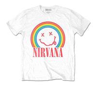 Nirvana Rainbow Grunge Face T Shirt