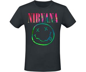 Nirvana Rainbow Logo T-Shirt black 3XL