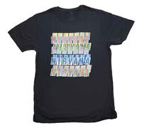 Nirvana T-shirt Band Logo Repeat – Official Men's Black M