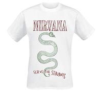 Nirvana Serve The Servants T-Shirt White S