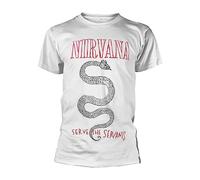 Nirvana Serve The Servants T-Shirt White XXL