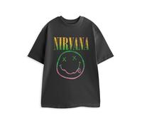 Nirvana Short Sleeved T-Shirt | Unisex Charcoal | Official Merch