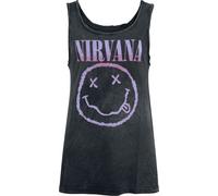 Nirvana Smile Logo Top black M