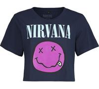 Nirvana Smile Pink T-shirt navy M