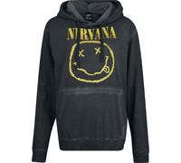Nirvana Smiley Hoodie black XXL