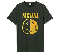 Nirvana Spiced Smiley Amplified T Shirt M