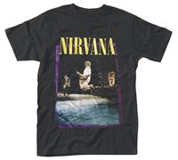 Nirvana - Stage Jump - T-Shirt - black - L - 100% Cotton,Jersey L