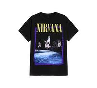 Nirvana - Stage Jump - T-Shirt - black - L - 100% Cotton,Jersey L