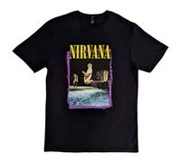 Nirvana Stage Jump T Shirt XL Black