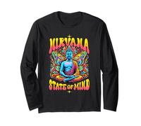 Nirvana State a Mind Meditation Buddha Buddhism Long Sleeve T-Shirt