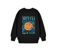 Nirvana Sweatshirt | Unisex Kids Black | Official Merch