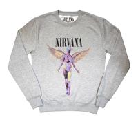 Nirvana - sweatshirts - Unisex - Long Sleeves - Large - B500z