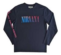 Nirvana - tshirt - Unisex - Small - Long Sleeves - A500z