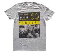 Nirvana Bleach T-Shirt greying L